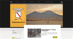 Desktop Screenshot of guidevesuvio.it